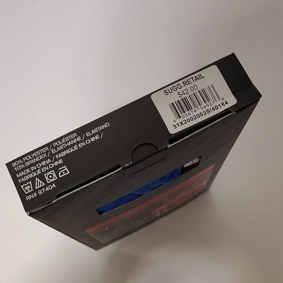 2xist Sport No Show Briefs 3-Pack - Navy Blue and Blue Size 28-30 - Picture 4 of 9